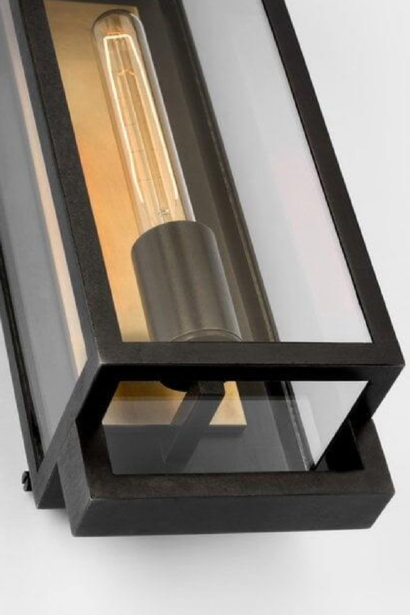 Aged Iron Outdoor Wall Lamp | Andrew Martin Halle | OroaTrade.com