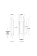 Alabaster Plate Wall Lamp | Andrew Martin Samos | Oroatrade.com