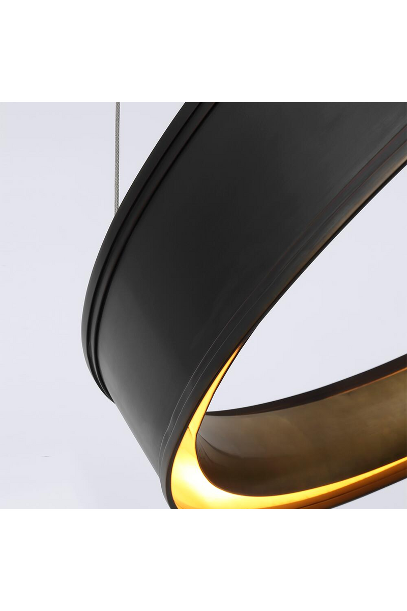 Metal Ring Chandelier | Andrew Martin Connery | Oroatrade.com