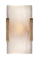 Rectangular Alabaster Wall Lamp | Andrew Martin Covet | Oroatrade.com