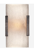 Rectangular Alabaster Wall Lamp | Andrew Martin Covet | Oroatrade.com