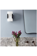 Rectangular Alabaster Wall Lamp | Andrew Martin Covet | Oroatrade.com