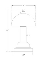 Ceramic Glaze Table Lamp | Andrew Martin Senso | Oroatrade.com