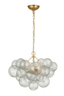 Swirled Glass Orbs Chandelier | Andrew Martin Talia | Oroatrade.com
