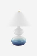 Hourglass Ceramic Table Lamp | Andrew Martin Aimee | Oroatrade.com