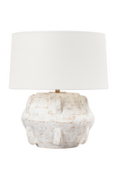 Whitewashed Terracotta Table Lamp | Andrew Martin Vanda | Oroatrade.com