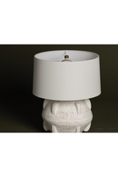 Whitewashed Terracotta Table Lamp | Andrew Martin Vanda | Oroatrade.com