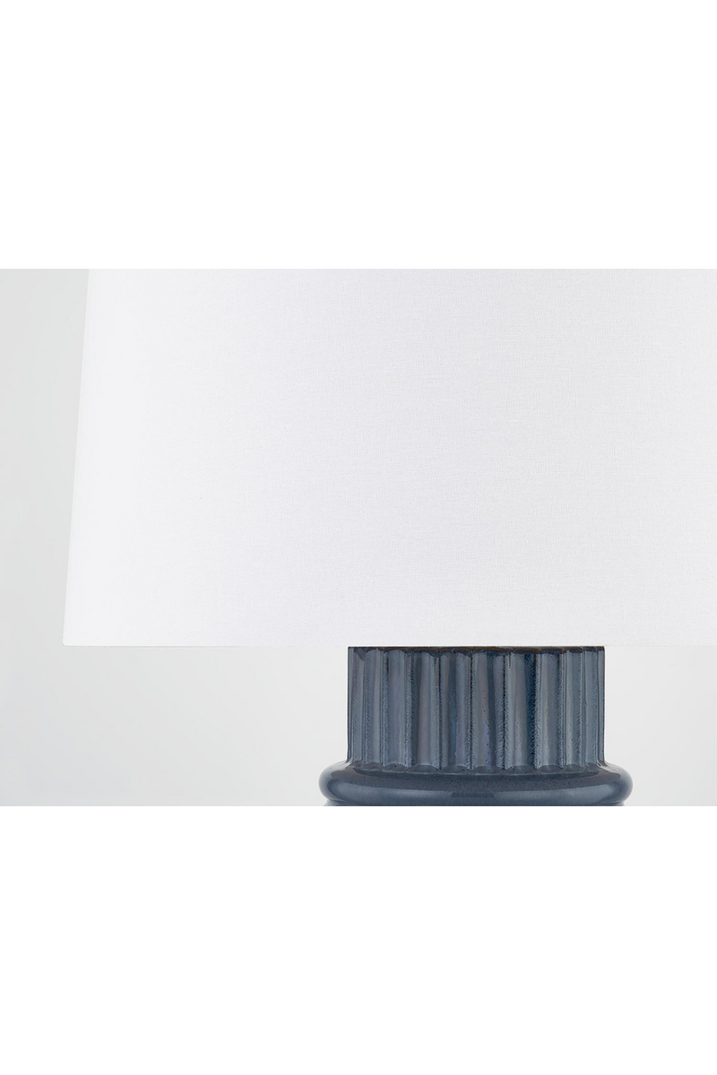 Fluted Ceramic Table Lamp | Andrew Martin Broderick | Oroatrade.com