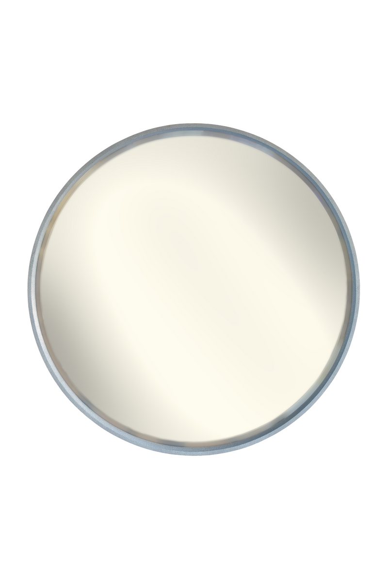 Light Gray Round Mirror | Andrew Martin Lille | Oroatrade.com