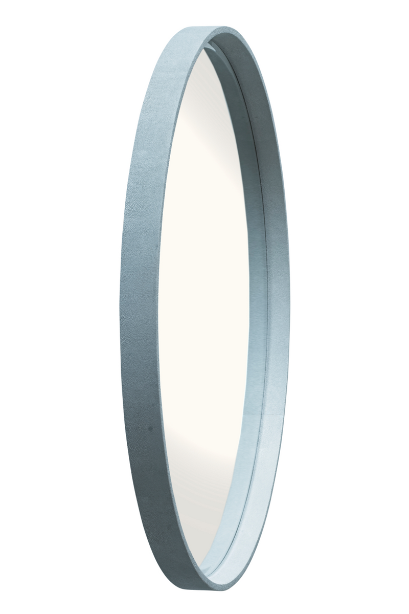 Light Gray Round Mirror | Andrew Martin Lille | Oroatrade.com