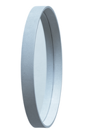 Light Gray Round Mirror | Andrew Martin Lille | Oroatrade.com