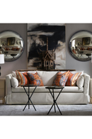 Silver Decorative Convex Mirror | Andrew Martin Richmond