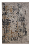 Charcoal and Yellow Interwoven Rug | Andrew Martin Parisa | Oroatrade.com