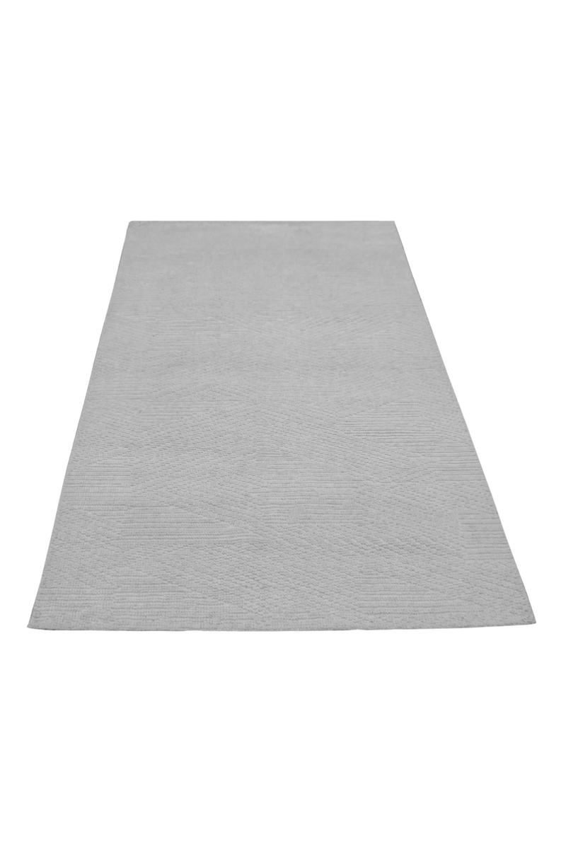 Cream Wool Area Rug | Andrew Martin Aspen | Oroatrade.com