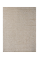 Cream Geometric Design Rug | Andrew Martin Ridge | Oroatrade.com