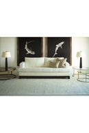 Cream Geometric Design Rug | Andrew Martin Ridge | Oroatrade.com