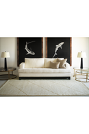 Cream Wool Diamond Rug | Andrew Martin Mogul | Oroatrade.com
