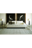 Cream Viscose Area Rug | Andrew Martin Avalanche | Oroatrade.com