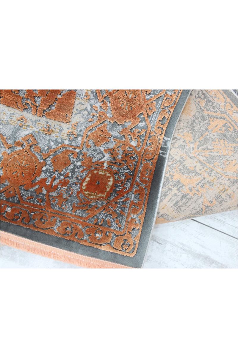 Rose Gold Persian Rug | Andrew Martin Kyra | Oroatrade.com