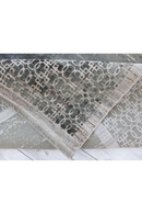 Gray Chain-Link Persian Rug | Andrew Martin Zahra | Oroatrade.com