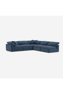Indigo Fabric Sectional Sofa L | Andrew Martin Truman | Oroatrade.com