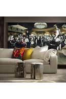 Indigo Fabric Sectional Sofa L | Andrew Martin Truman | Oroatrade.com