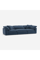 Indigo Fabric Sectional Sofa L | Andrew Martin Truman | Oroatrade.com
