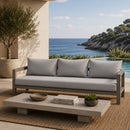 Gray Outdoor Sofa | Andrew Martin Harlyn | OROATRADE