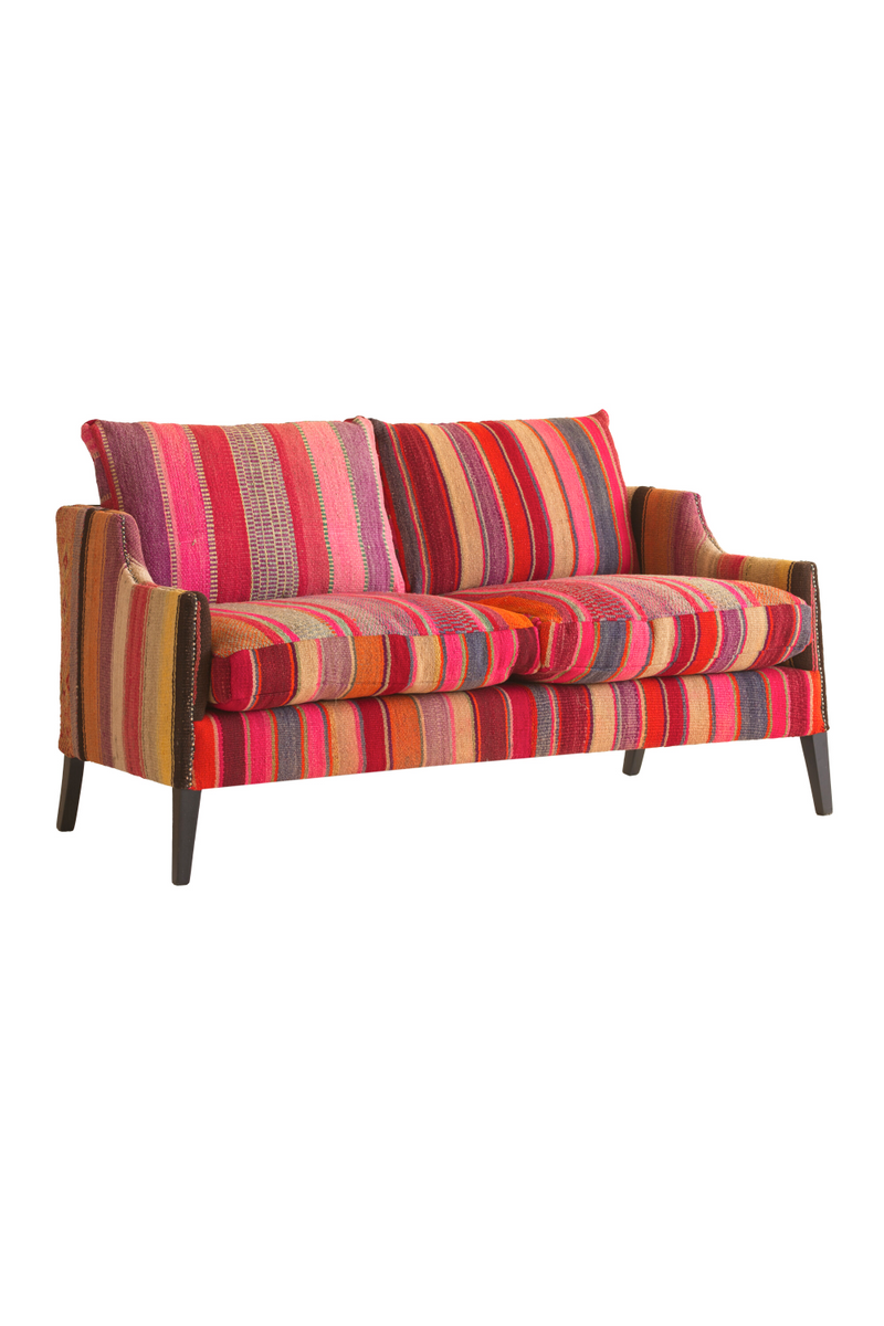 Multi-colored Wool Upholstered Sofa | Andrew Martin Regal | Oroatrade.com