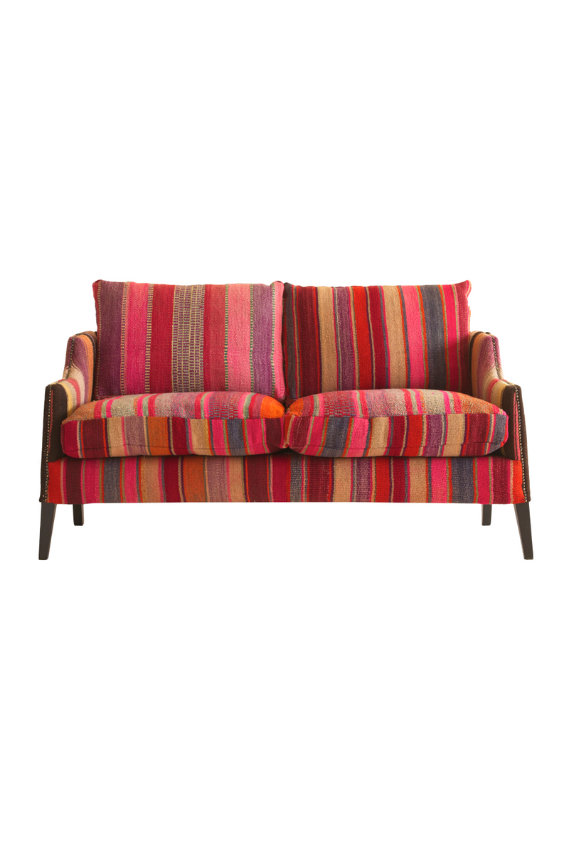 Multi-colored Wool Upholstered Sofa | Andrew Martin Regal | Oroatrade.com