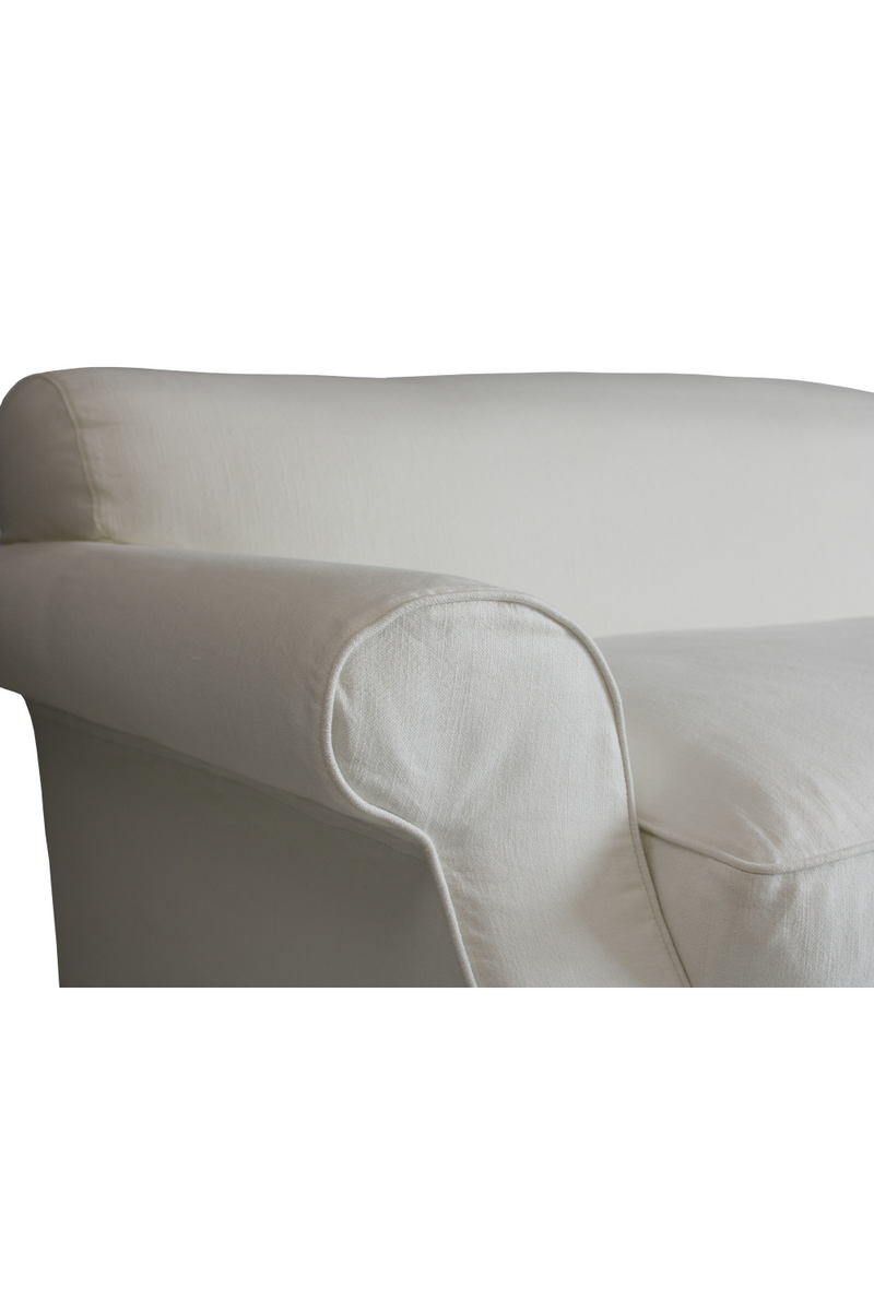 White Linen Sofa | Andrew Martin Burford | Oroatrade.com