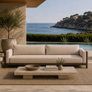 Taupe Outdoor Sofa | Andrew Martin Cayman | Oroatrade.com