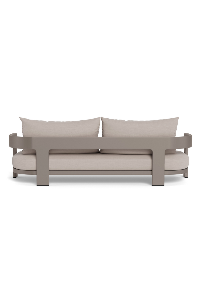 Curved Aluminum Outdoor Sofa | Andrew Martin Caicos | Oroatrade.com