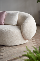 Asymmetrical Bouclé Sofa | Andrew Martin Karma | Oroatrade.com