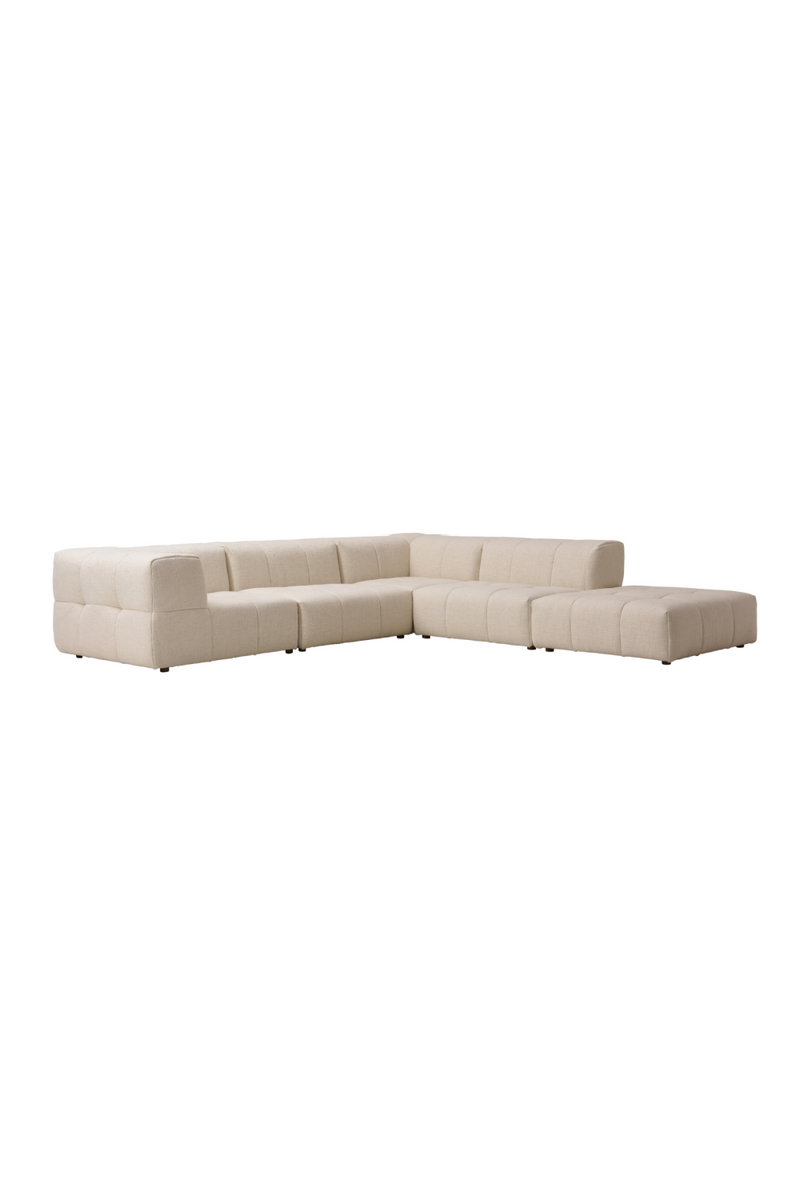 Cream Modern Sectional Sofa | Andrew Martin Tolco