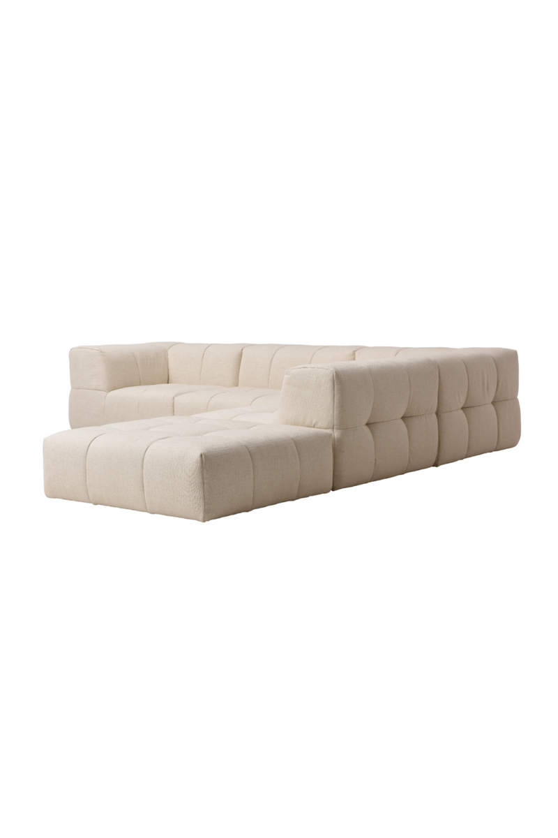 Cream Modern Sectional Sofa | Andrew Martin Tolco
