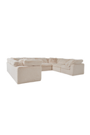 Cream Fur Sectional Sofa | Andrew Martin Truman Junior | Oroatrade.com