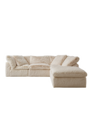 Cream Fur Sectional Sofa | Andrew Martin Truman Junior | Oroatrade.com