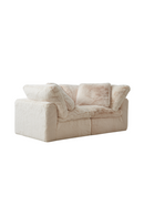 Cream Fur Sectional Sofa | Andrew Martin Truman Junior | Oroatrade.com