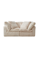 Cream Fur Sectional Sofa | Andrew Martin Truman Junior | Oroatrade.com