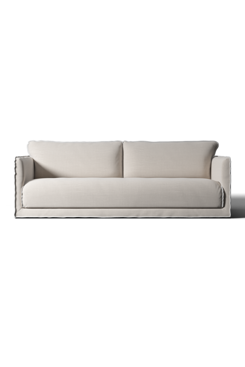 White Linen Sofa | Andrew Martin Whitecliff | Oroatrade.com