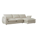 Neutral Linen Corner Sofa | Andrew Martin Fulton