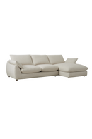 Neutral Linen Corner Sofa | Andrew Martin Fulton | Oroatrade.com