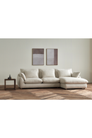 Neutral Linen Corner Sofa | Andrew Martin Fulton | Oroatrade.com