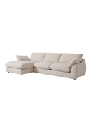 Neutral Linen Corner Sofa | Andrew Martin Fulton | Oroatrade.com