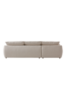 Neutral Linen Corner Sofa | Andrew Martin Fulton | Oroatrade.com