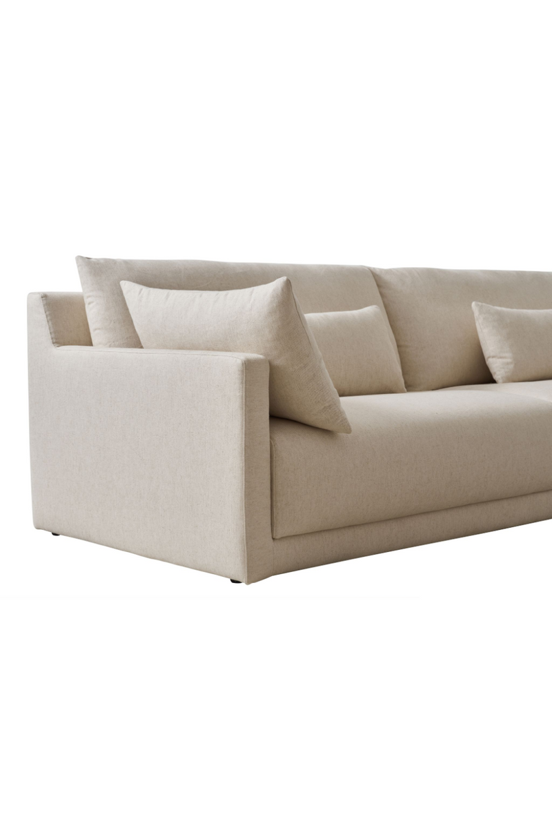 Neutral Linen Sofa | Andrew Martin Whitney | Oroatrade.com