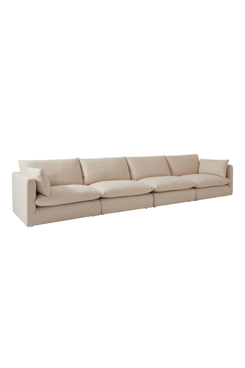 Cream Linen Sectional Sofa | Andrew Martin Clinton | Oroatrade.com