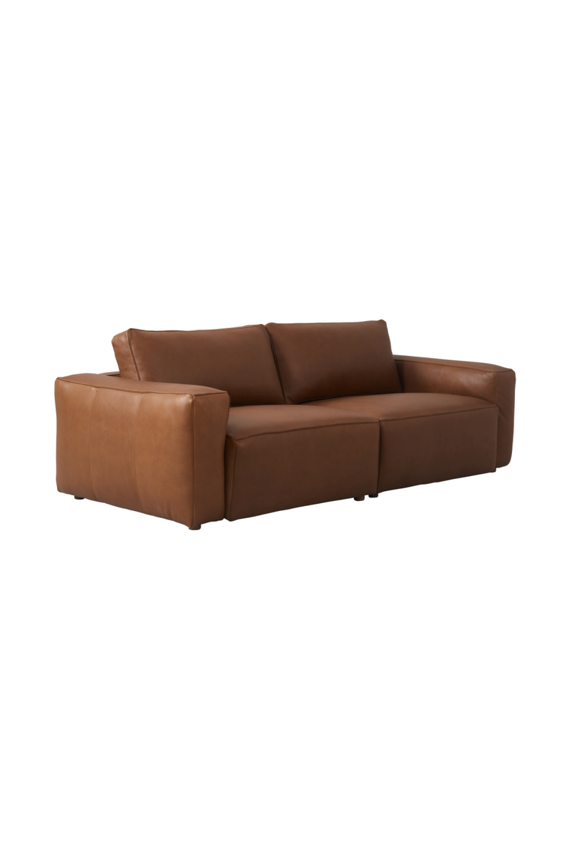 Brown Leather Sectional Sofa | Andrew Martin Arthur | Oroatrade.com