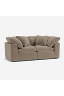 Gray Velvet Sectional Sofa | Andrew Martin Truman
